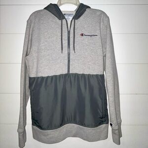 Champion Half Zip Hoodie Small